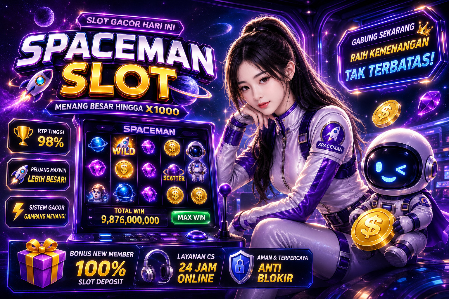 Strategi Bermain Spaceman agar Peluang Menang Lebih Besar